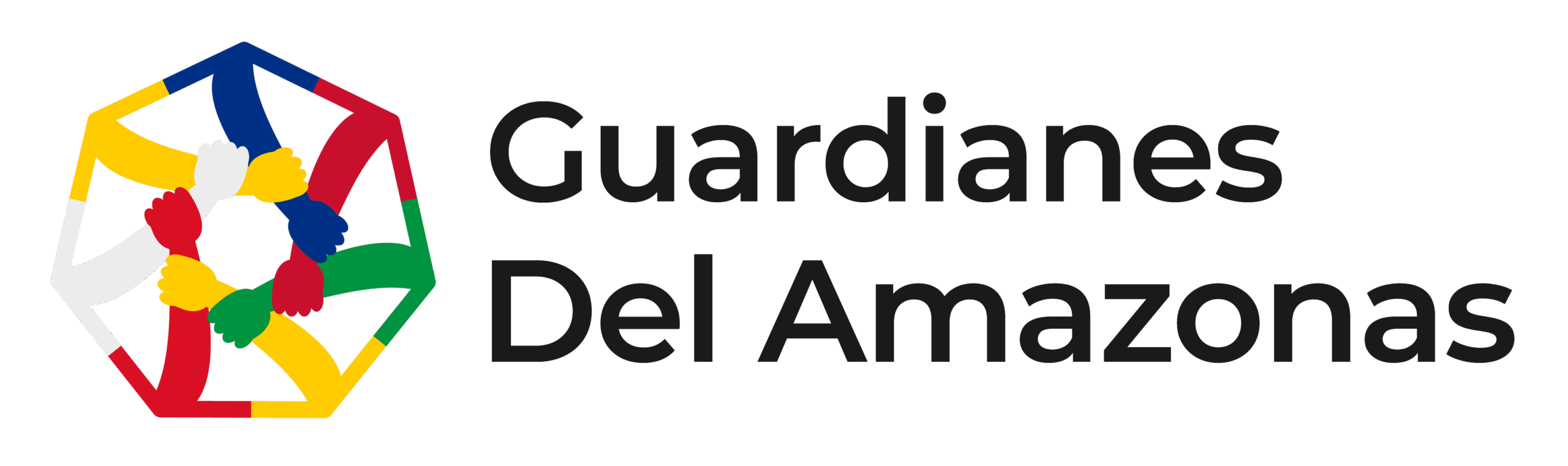 Logotipo de Guardianes del Amazonas para fondo claro